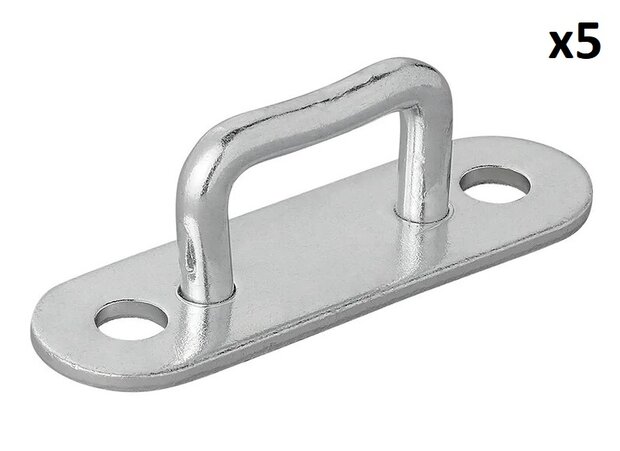 Occhiello a vela rettangolare 24 mm x5 pezzi
