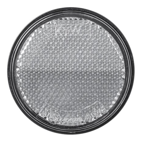 Catarifrangente bianco 60 mm con bullone 5 x10 pezzi