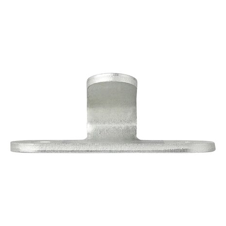 Gancio in metallo 65x27 mm curvo x10 pezzi