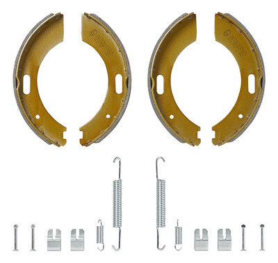 Set ganasce freno compatibile con BPW 2304-7 – 230x40 mm