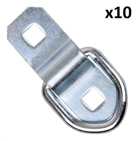 Occhiello di ancoraggio 2 pezzi 6 mm x10 pezzi