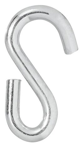 Cinghia elastica 300 mm con gancio a S x4 pezzi