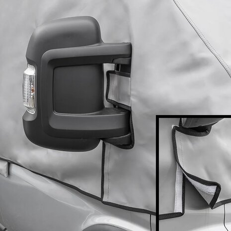 Copertura per finestrino grigia per Fiat Ducato X250 dal 06-2006 al 2014