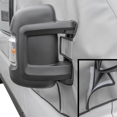 Copertura per finestrino grigia per Fiat Ducato X290 dal 2014