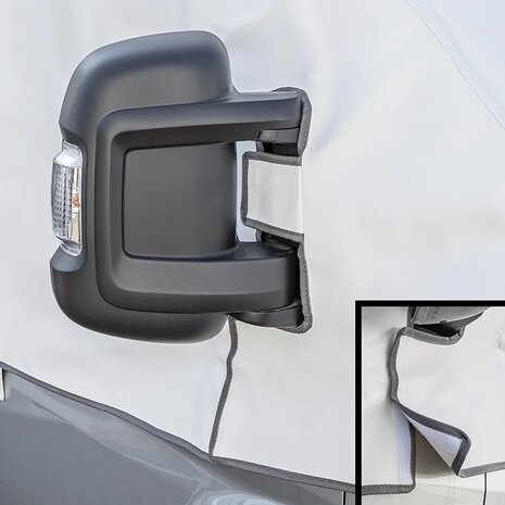 Copertura finestrino bianca per Fiat Ducato X250 dal 06-2006 al 2014