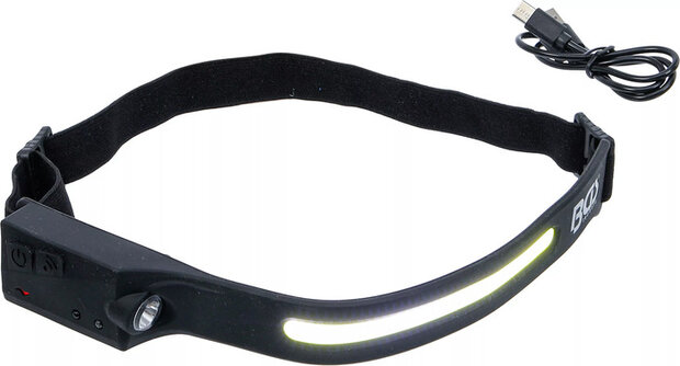 Lampada frontale a COB-LED con sensore di movimento