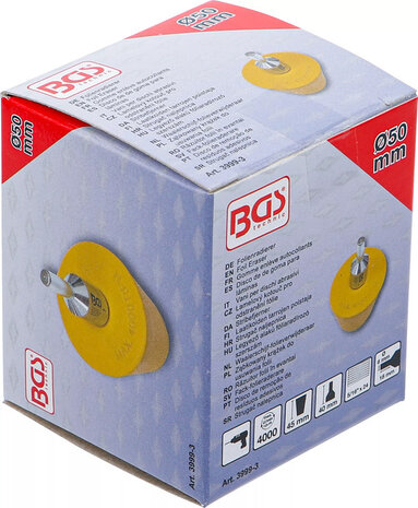 Vani per dischi abrasivi forma conica Ø 50 mm