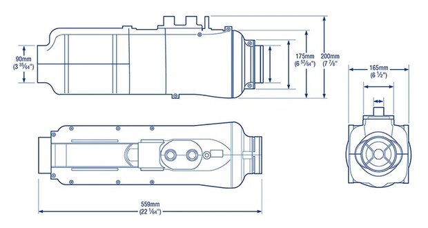 Riscaldatore ambiente Gas / Elettrico 5 GTE
