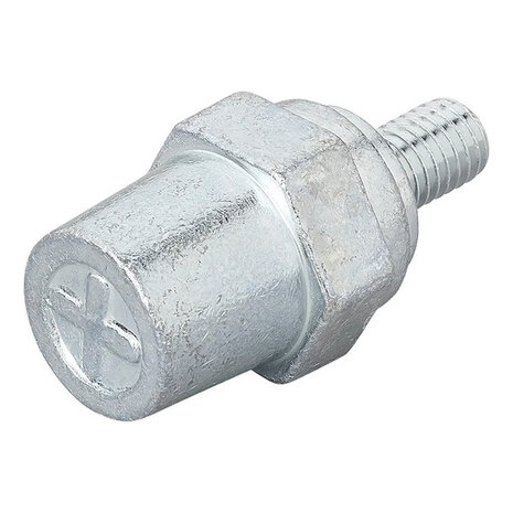 Set poli batteria avvitabili (+) e (-) in zinco M8