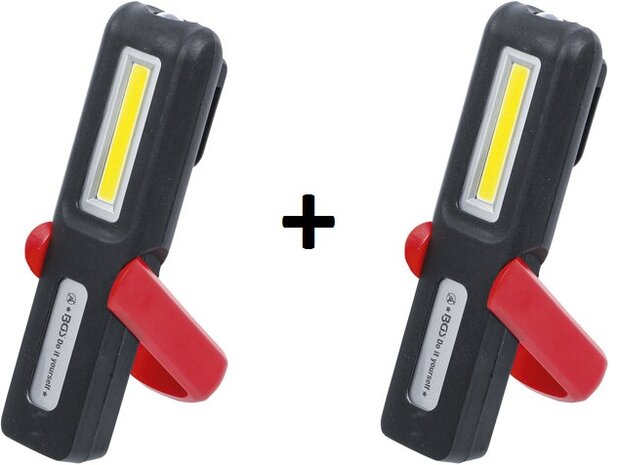 Lampada da lavoro a LED-COB x2 pezzi