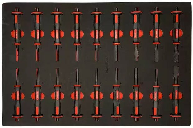 Carrello portautensili da 344 pezzi con piano in legno