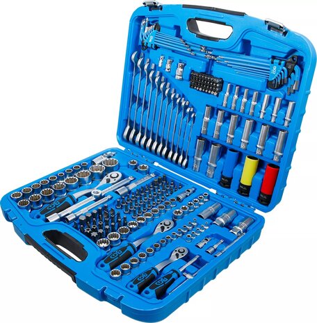 Doppenset Gearshift (1/4) azionamento / (3/8) / (1/2) 218 pezzi