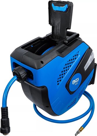 Tubo dell'aria compressa con avvolgitubo automatico 12 m + 2 m