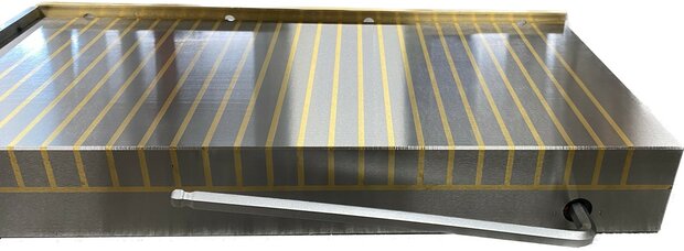 Piastra magnetica permanente per fresatura 300x600