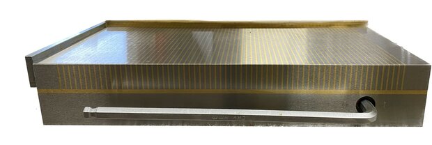 Piastra magnetica permanente per rettifica ed EDM 300x600