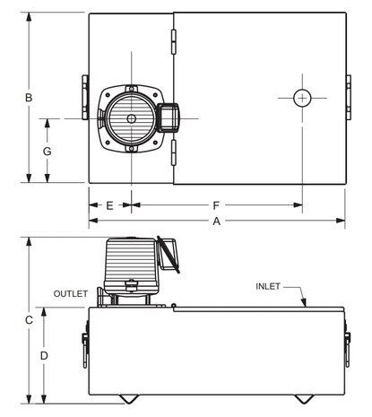 Kit pompa di raffreddamento capacita serbatoio 16 litri