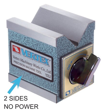 Blocco magnetico a V 8 mm &ndash; 50 mm