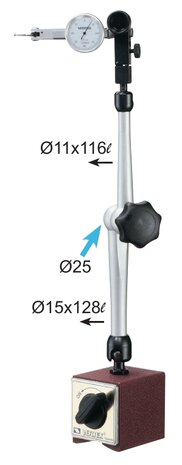 Base magnetica forza di serraggio 100 kg