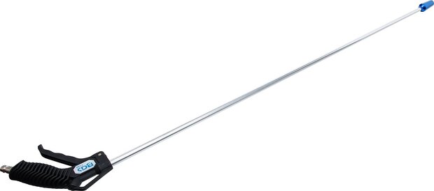 Pistola pneumatica per soffiaggio extra lunghe con ugelli Venturi