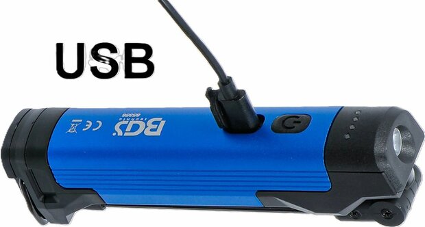 Lampada pieghevole a batteria COB-LED 4 W