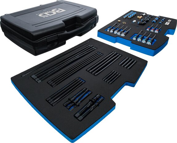Set di adattatori e tubi per misuratore digitale di pressione e compressione BGS 63410