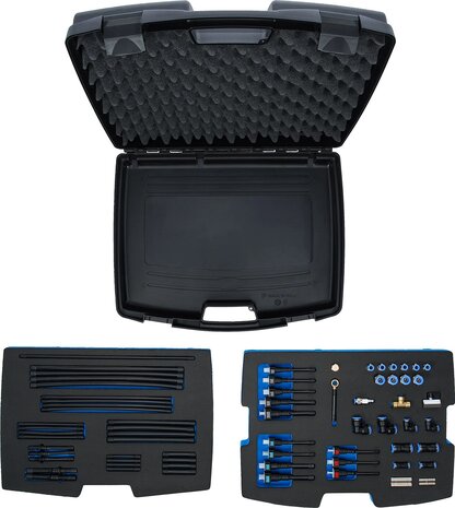 Set di adattatori e tubi per misuratore digitale di pressione e compressione BGS 63410