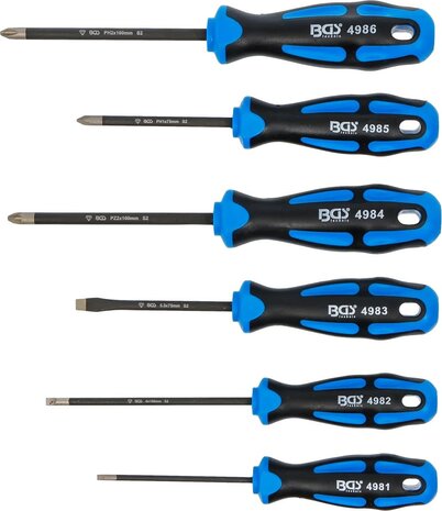 Serie di cacciaviti rivestito in diamante 6 pz