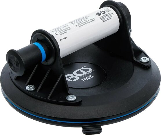 Sollevatore a ventosa/Portavetro extra forte &Oslash; 200 mm con manometro