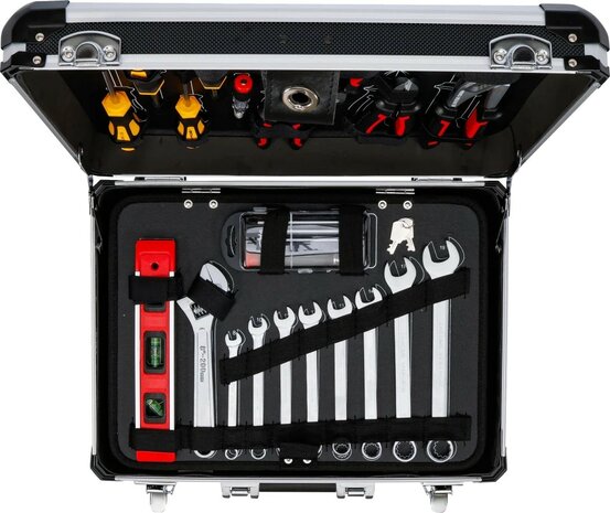 Set di utensili in valigetta di allumino 154 pz