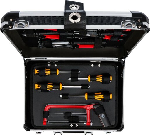 Set di utensili in valigetta di allumino 82 pz