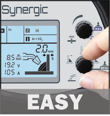 Dispositivo di saldatura ad inverter mig-mag 220A - 1,2 mm