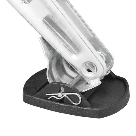 Piedini stabilizzatori con perno metallico - set da 4 pezzi