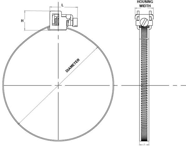 Multibanda in acciaio inox 10m