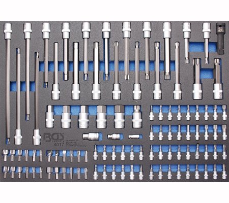 Carrello da officina Pro Standard Max con 263 utensili di ricambio