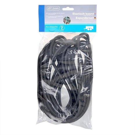 Corda elastica 7M con asole terminali