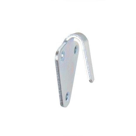 Gancio per corda in metallo 40x45mm curvo 10 pezzi