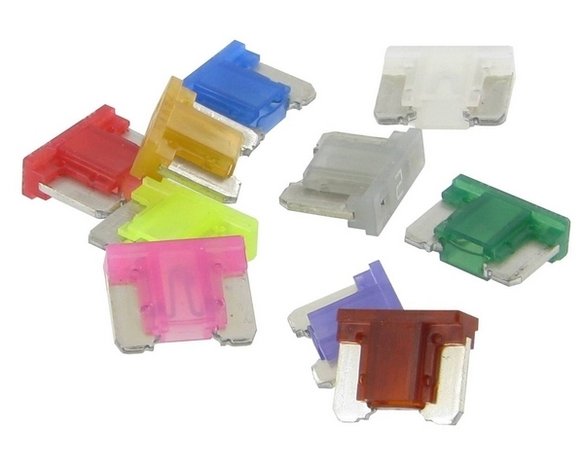 Assortimento di fusibili micro plug-in 120 parti