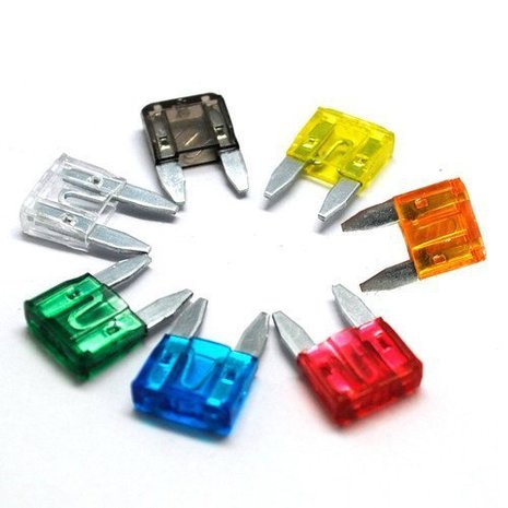 Assortimento di fusibili mini plug-in 120 pezzi