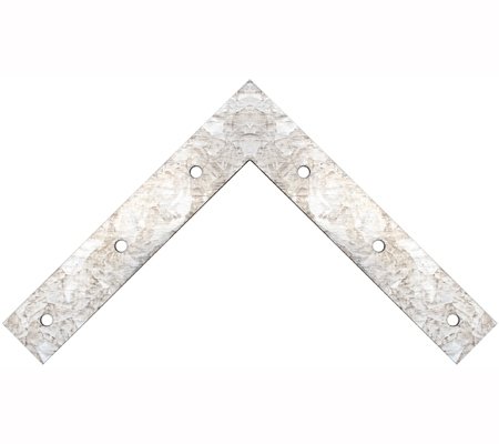 Staffa a L 150 x 150 x 25 mm 2 pz