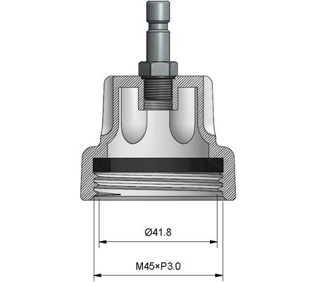 Adattatore 22, BMW, per il BGS 8298/8027