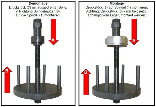 Utensile per Ford, Volvo, Mazda, 78 mm, Mazda, 78 mm