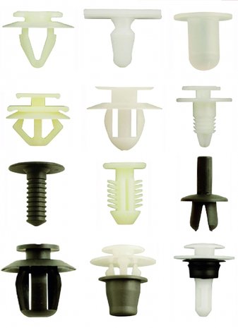 Assortimento, clip di rivestimento per Peugeot & Lemon, 345