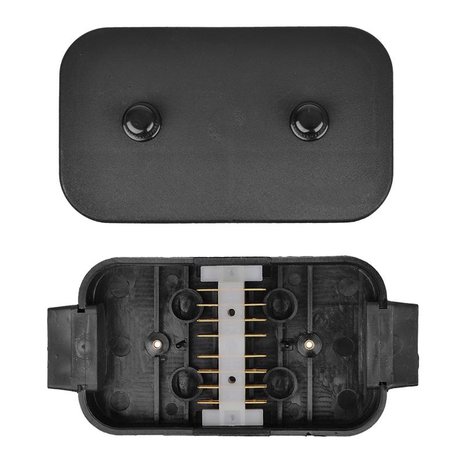 Scatola di collegamento cavi in ??plastica 8x4-pin collegamenti incrociati