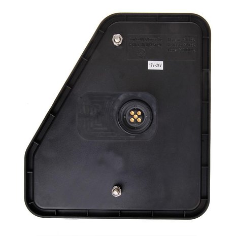 Fanale posteriore 5 funzioni 208x188mm 22LED sinistro UK