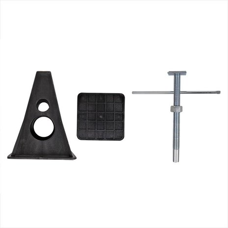 Set di supporto in plastica 4 pezzi 750 kg pezzo
