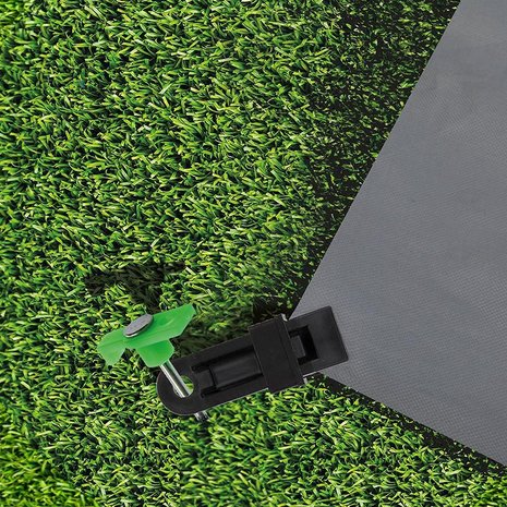 Clip per tappeti da tenda - set da 4 pezzi