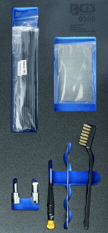 Materiale di consumo per set di riparazione plastica BGS 9388