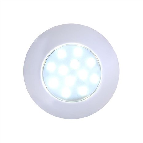 Plafoniera da superficie 12 led 12V 240lm dia 75x18mm