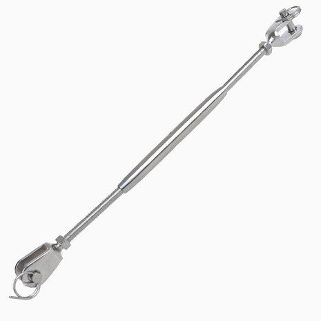 Tenditore M6 per vela, A4 in acciaio inox AISI 316, 1.500 daN