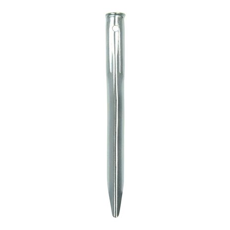 Picchetto per tenda 22cm metallo semitondo